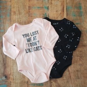 🐱Cat Lover🐱 | 2pc Onesie Set